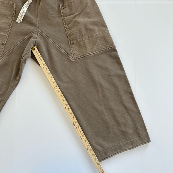 Free People We The Free Jet Set Knit Pull-On Pants in Brown Bear | XL | EUC - Picture 7 of 16
